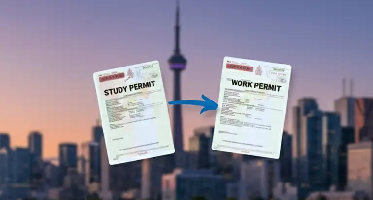Converting a study Permit to Work Permit
